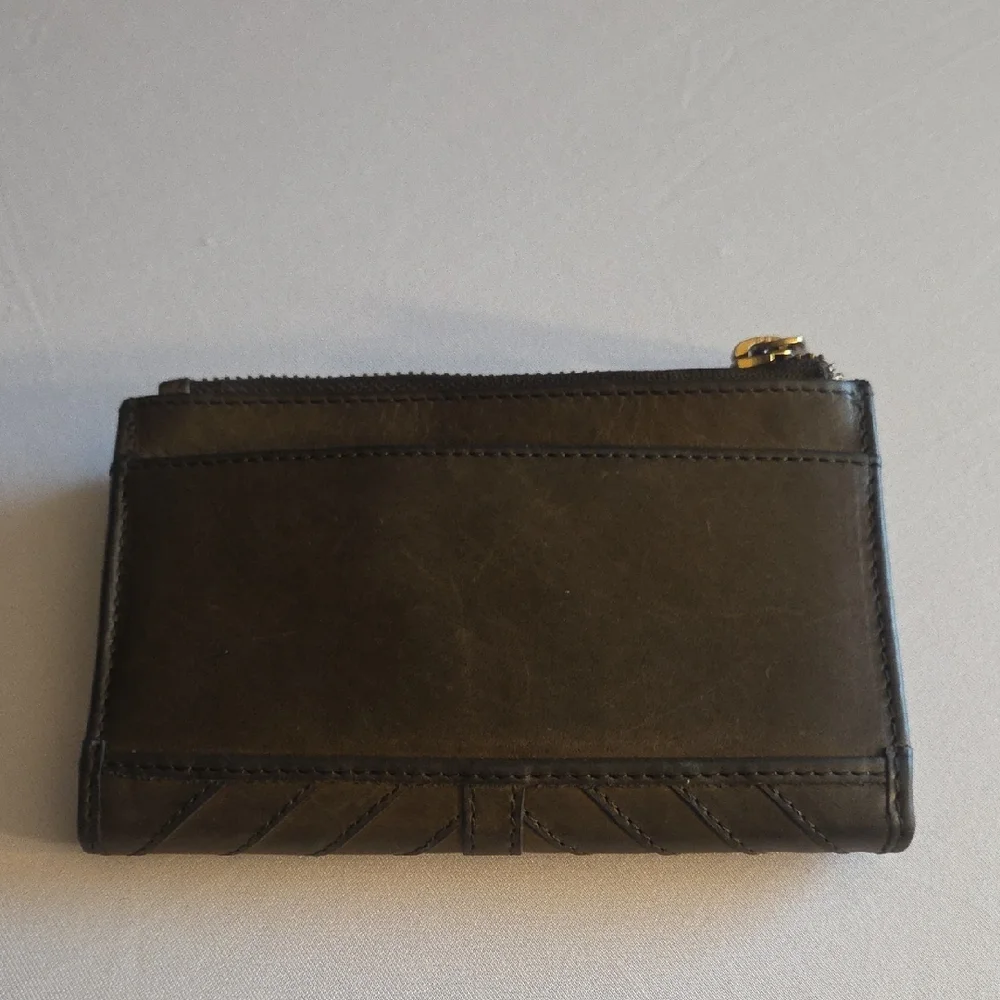 Margot Black Quilted Wallet